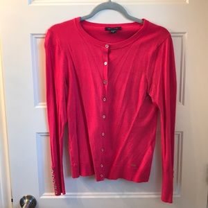 Watermelon pink Tommy Hilfiger cardigan
